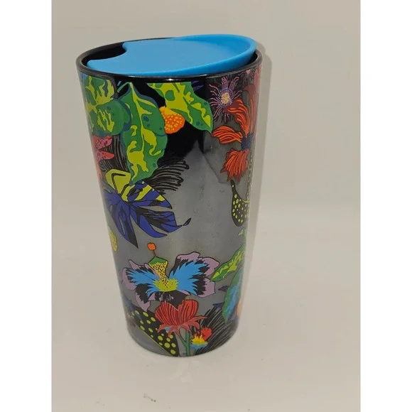 Starbucks Summer of 2023 Immersive Florals Luster Ceramic Tumbler 12oz - Picture 3 of 8